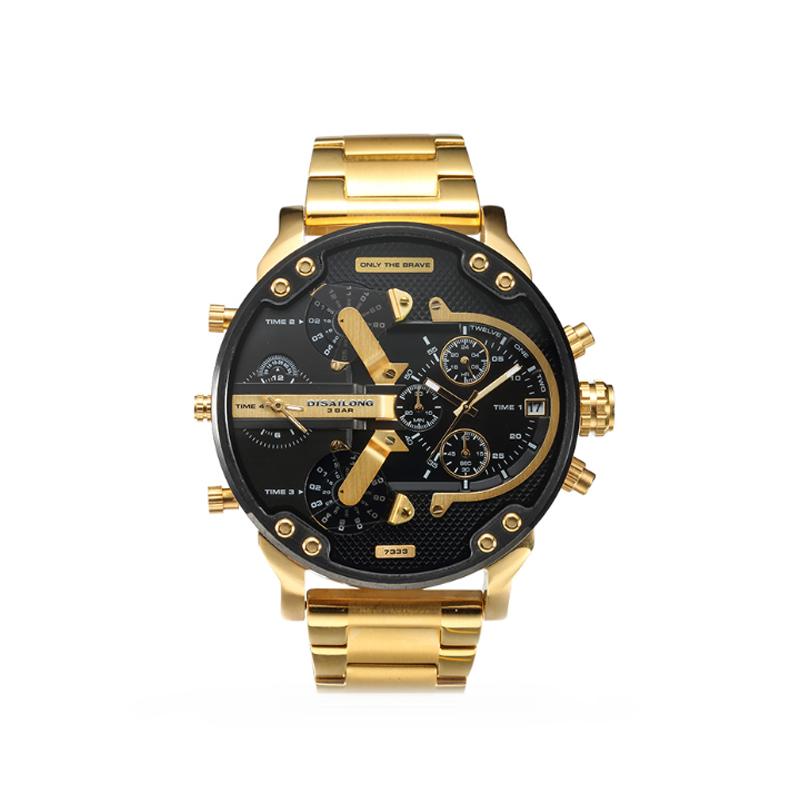 Quarz-Chronograph aus Edelstahl