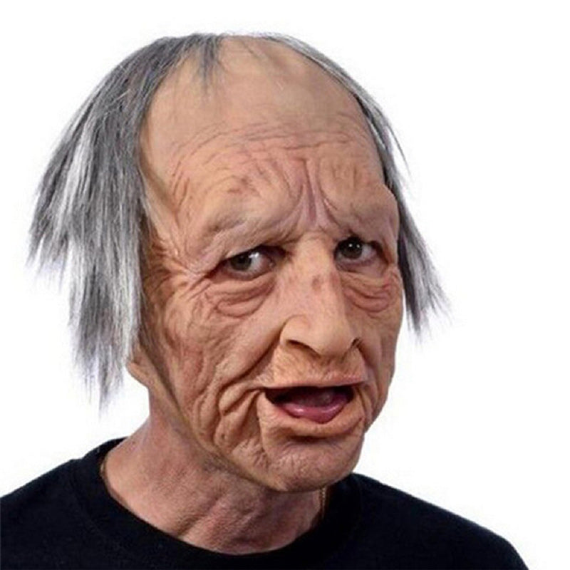 Realistische Latexmaske für Halloween und Cosplay, Vollgesichtsmaske