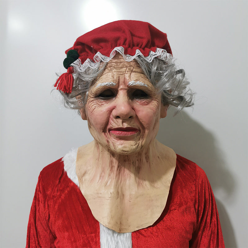 Realistische Latexmaske für Halloween und Cosplay, Vollgesichtsmaske