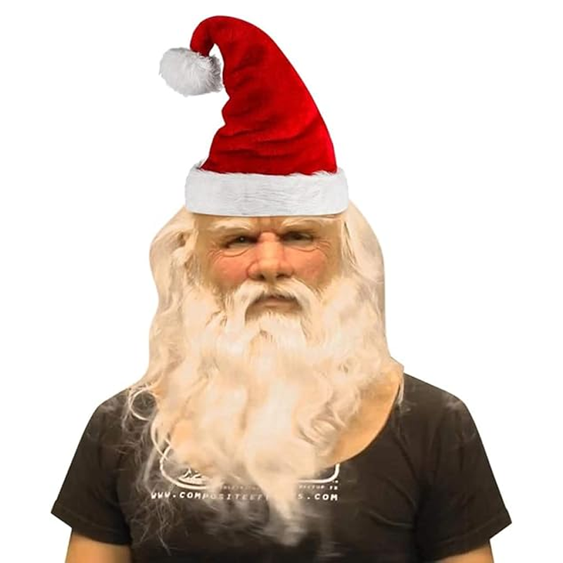 Realistische Latexmaske für Halloween und Cosplay, Vollgesichtsmaske