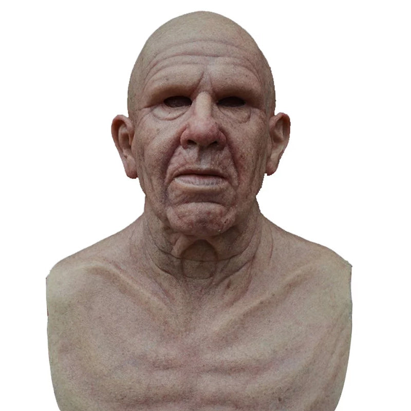 Realistische Latexmaske für Halloween und Cosplay, Vollgesichtsmaske