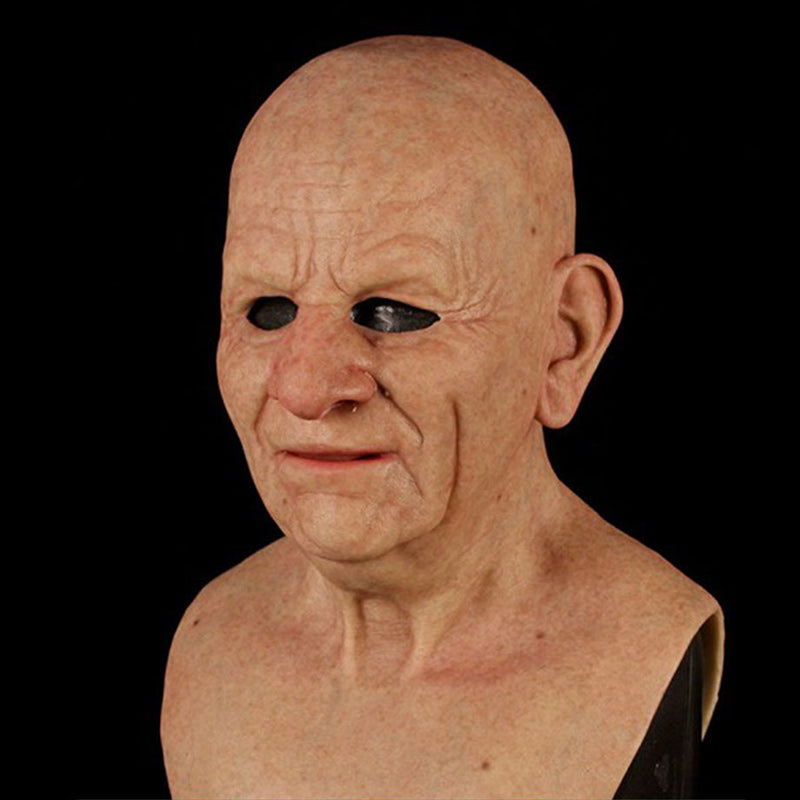 Realistische Latexmaske für Halloween und Cosplay, Vollgesichtsmaske