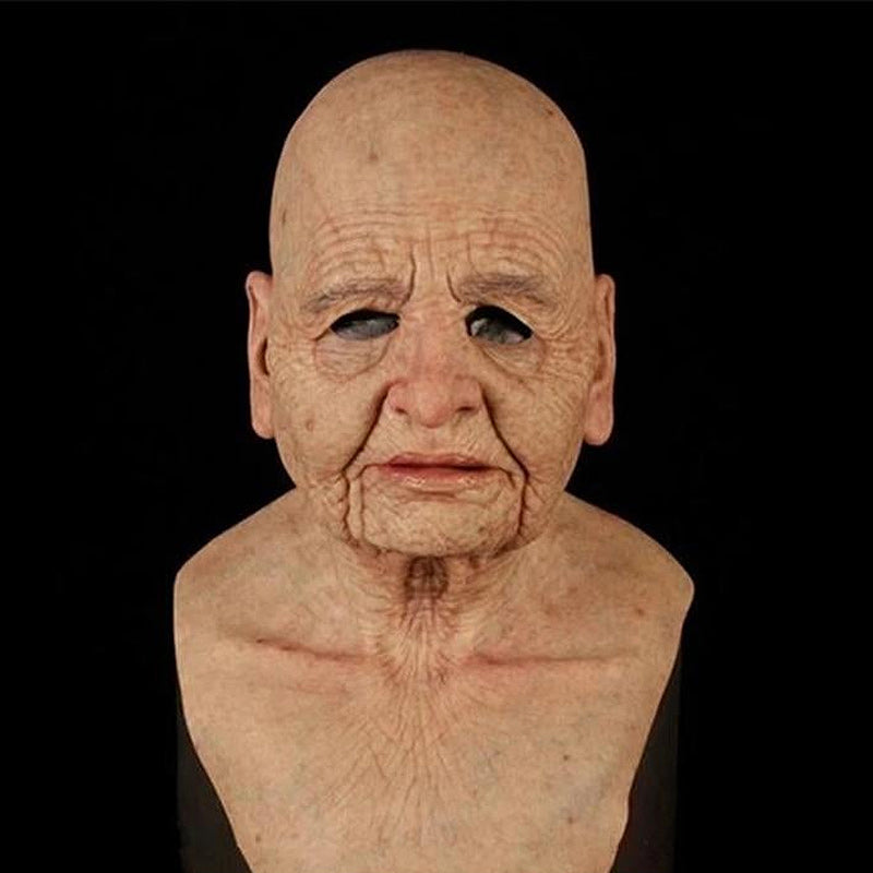 Realistische Latexmaske für Halloween und Cosplay, Vollgesichtsmaske