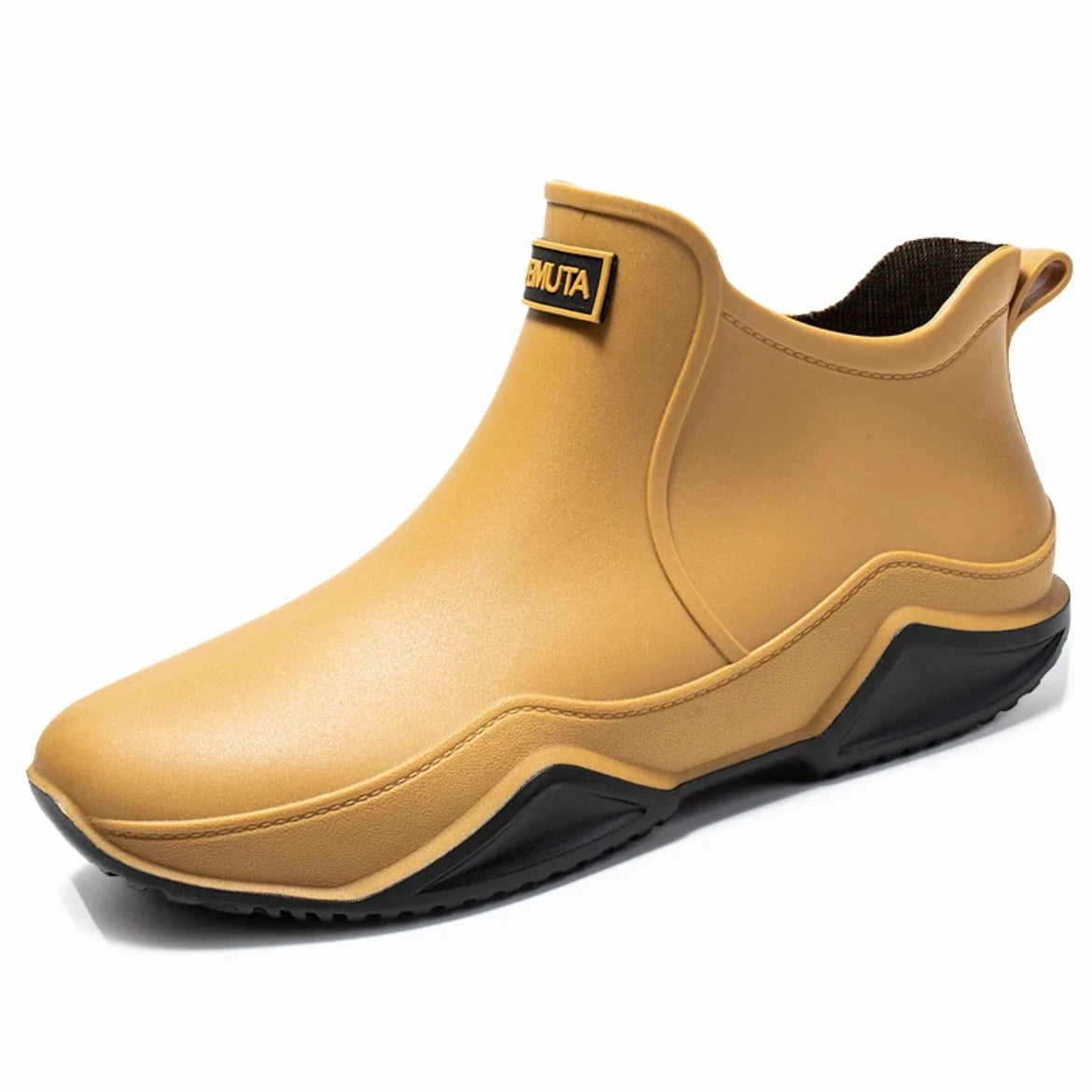 Regendichte, rutschfeste Gummistiefel