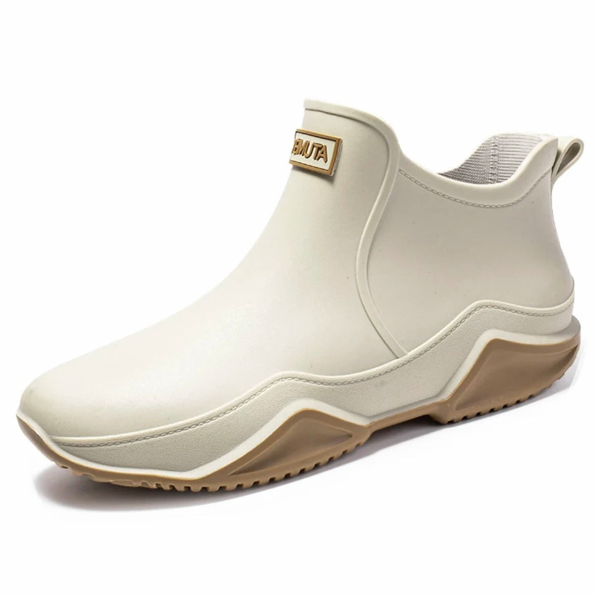 Regendichte, rutschfeste Gummistiefel