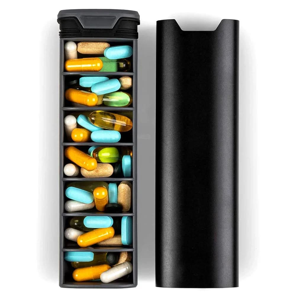 Reise-Pillenorganizer mit 7 Fächern