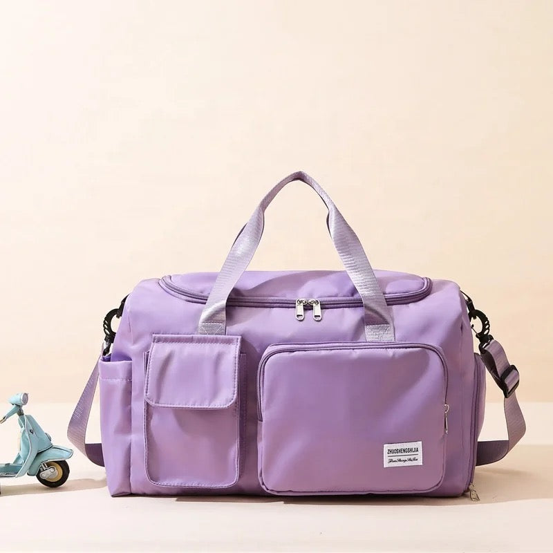 Reise- und Sporttasche mit mehreren Taschen und Schuhfach