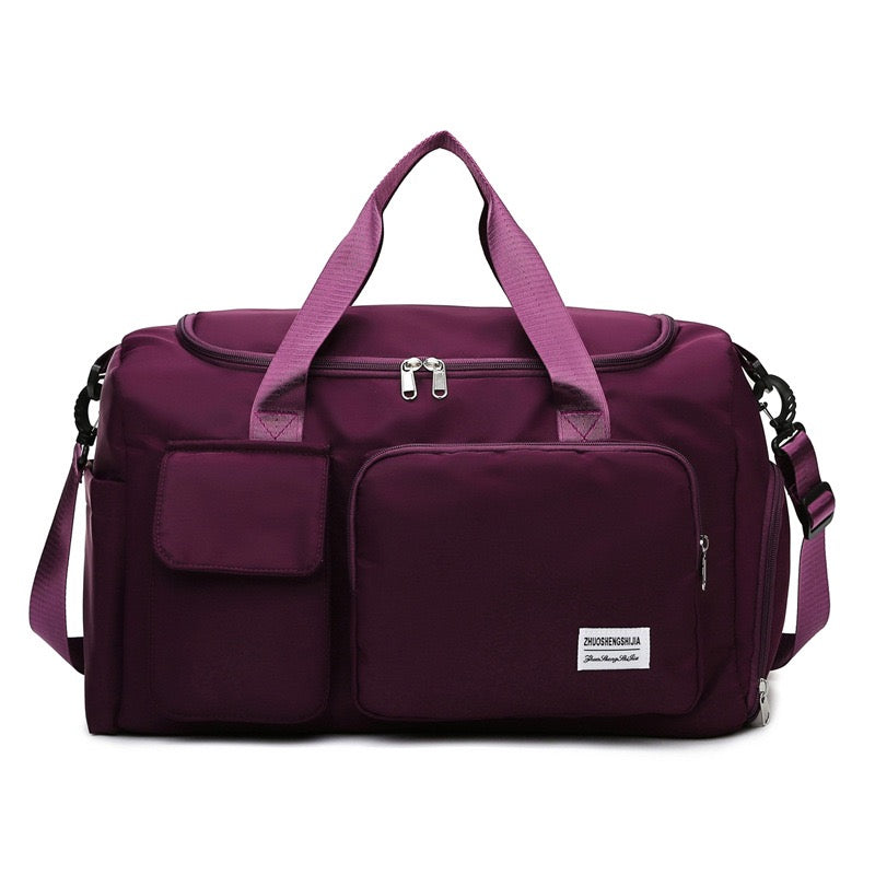 Reise- und Sporttasche mit mehreren Taschen und Schuhfach