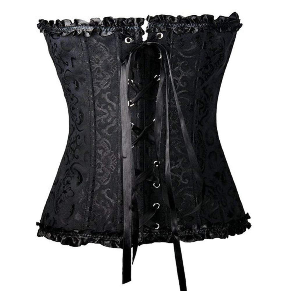 Retro-Korsett mit Stäbchen für Damen – verstellbarer Taillentrainer für eine geformte Silhouette