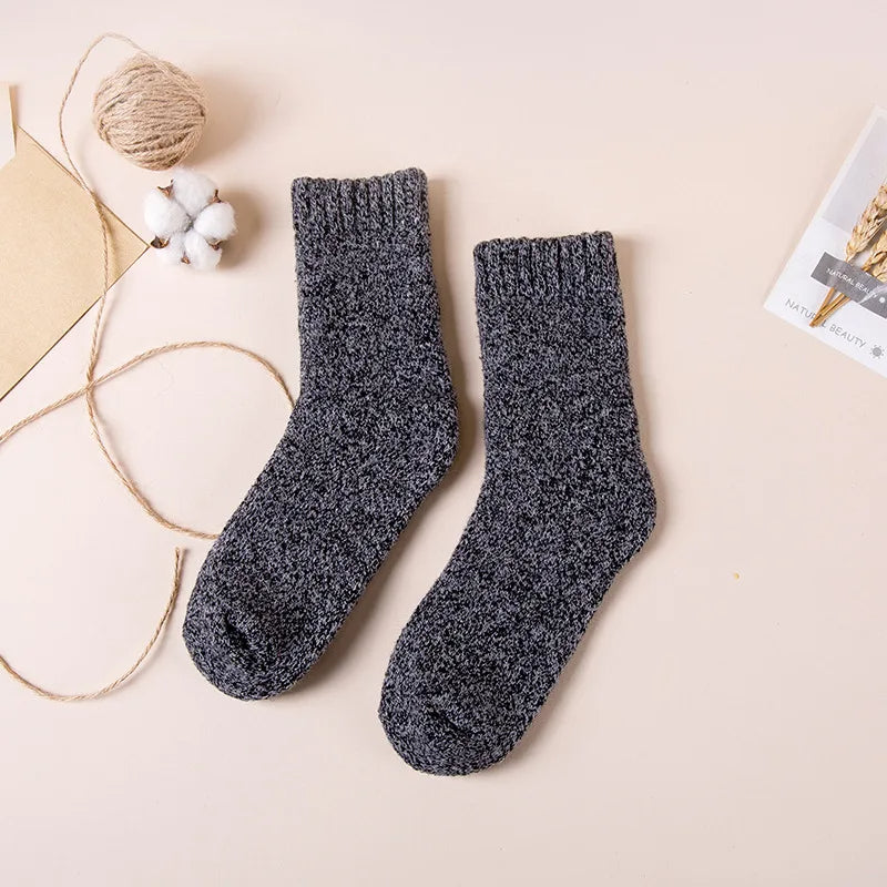 Retro-Wollsocken aus Kaschmir