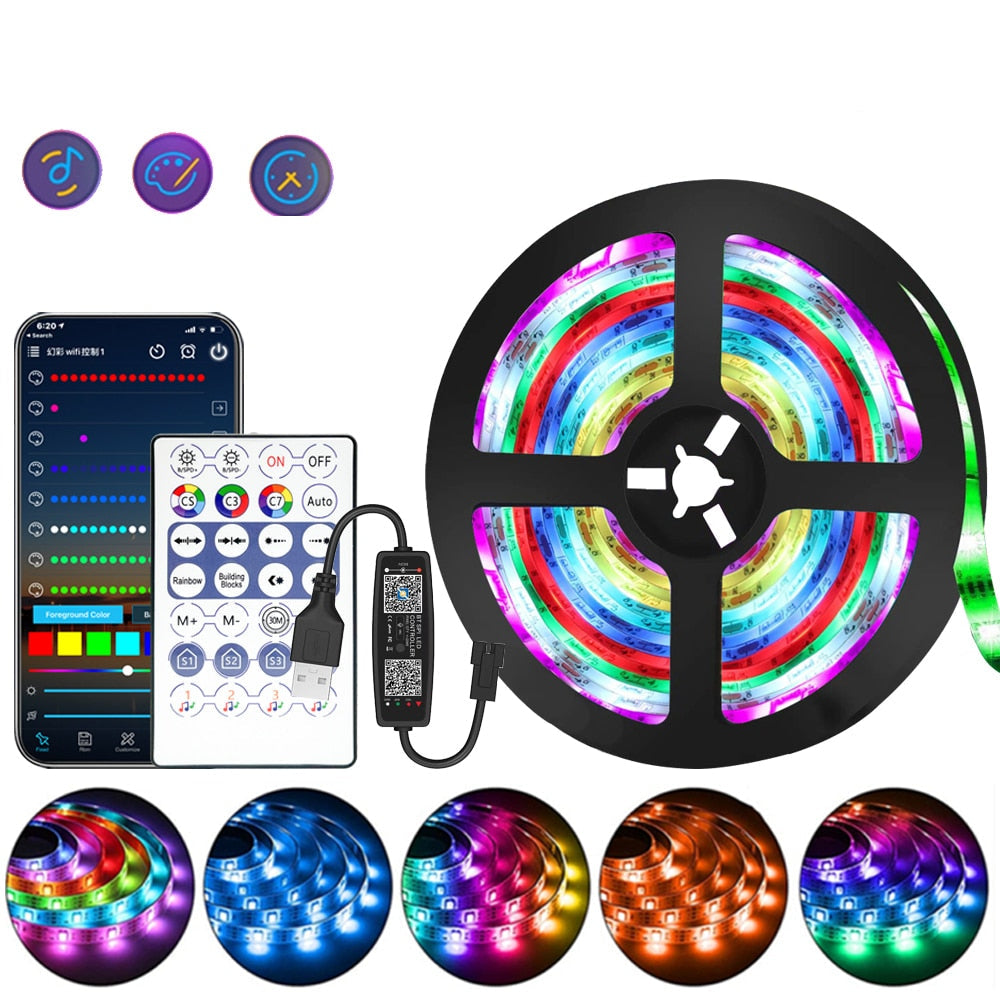 RGB LED-Streifen, 5 V (1 m – 20 m)