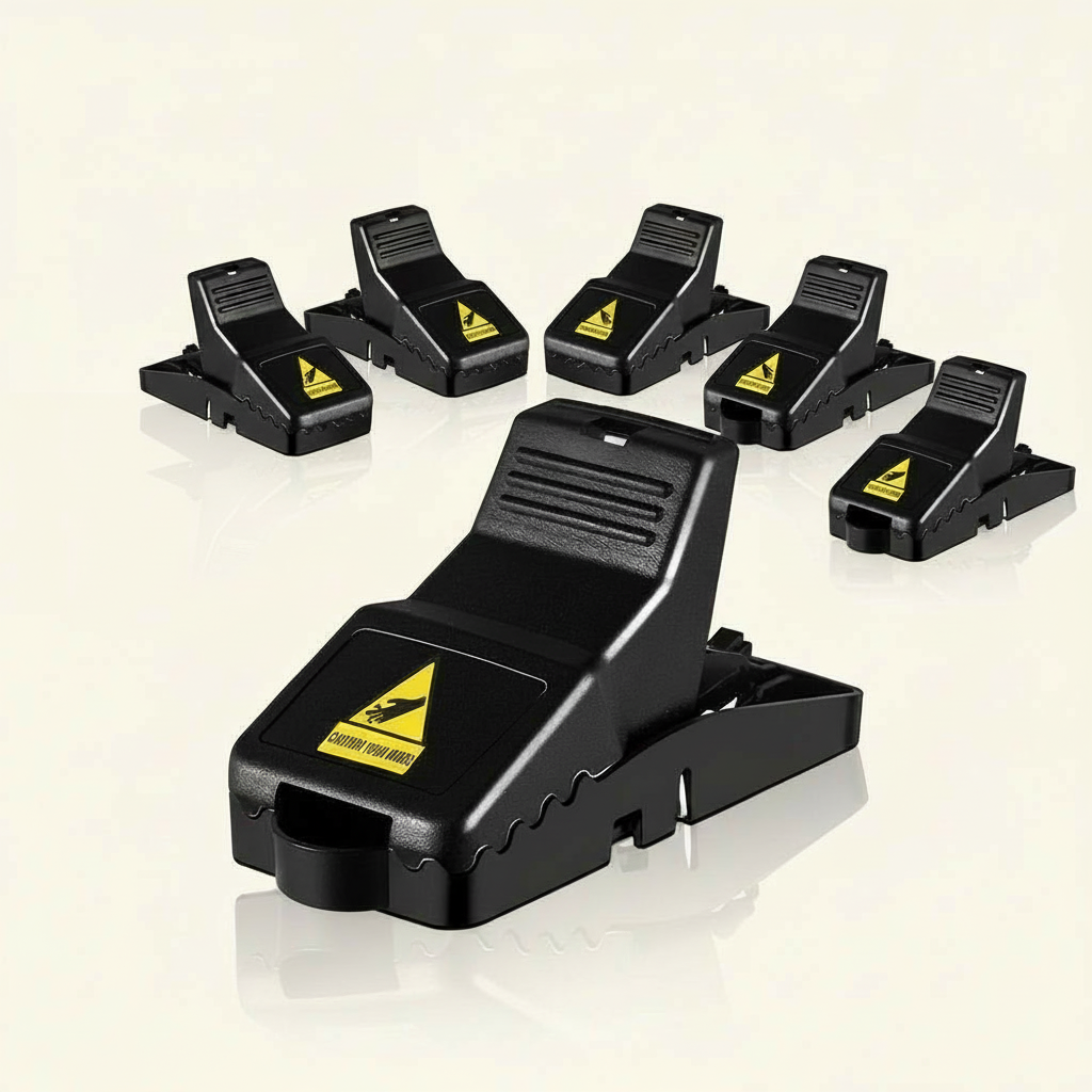 Robuste Mausefallen (6er-Pack)