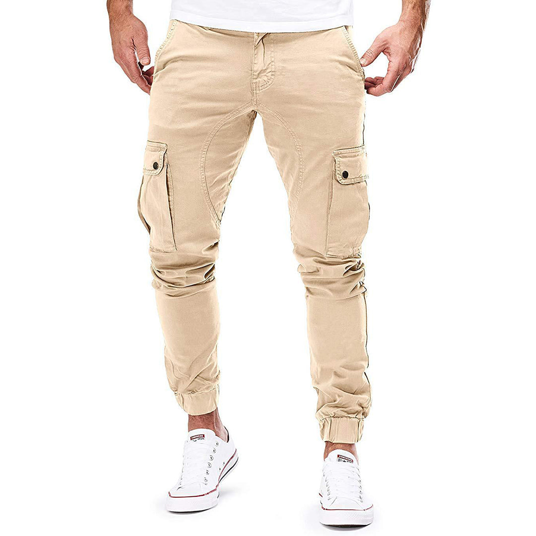Robuste Outdoor-Herren-Cargohose mit mehreren Taschen
