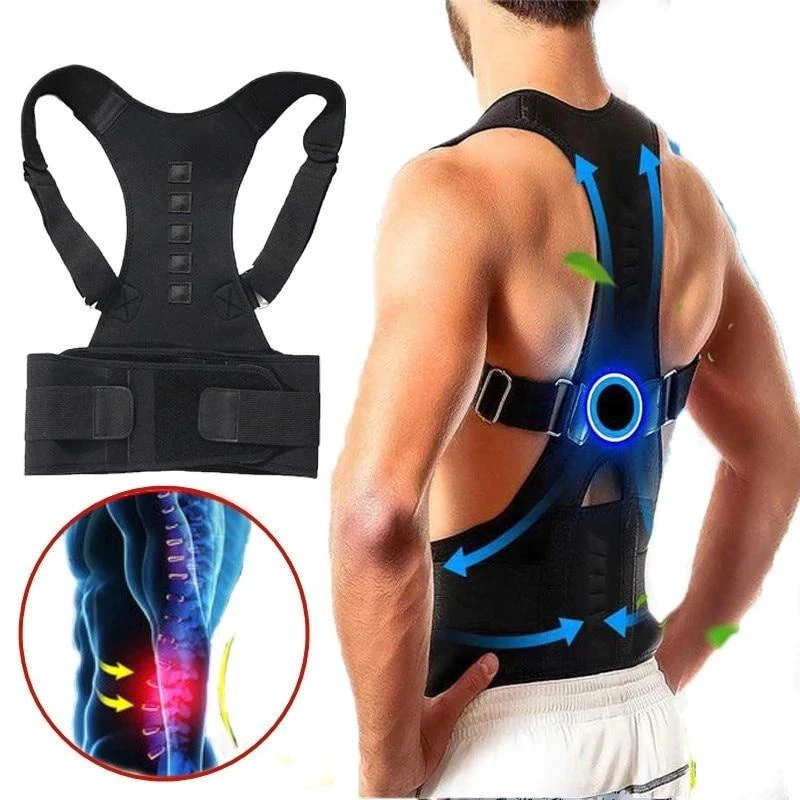Rückenstütze - Haltungskorrektur und Magnettherapie für einen gesunden Rücken
