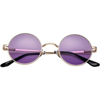 Runde polarisierte Retro-Sonnenbrille