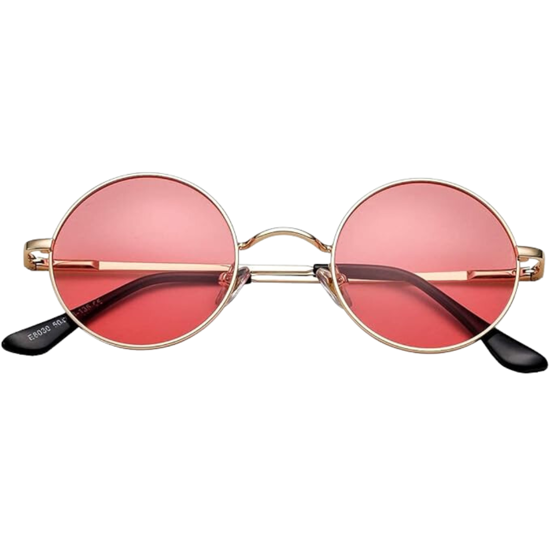 Runde polarisierte Retro-Sonnenbrille