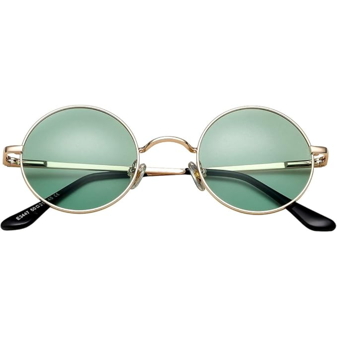 Runde polarisierte Retro-Sonnenbrille
