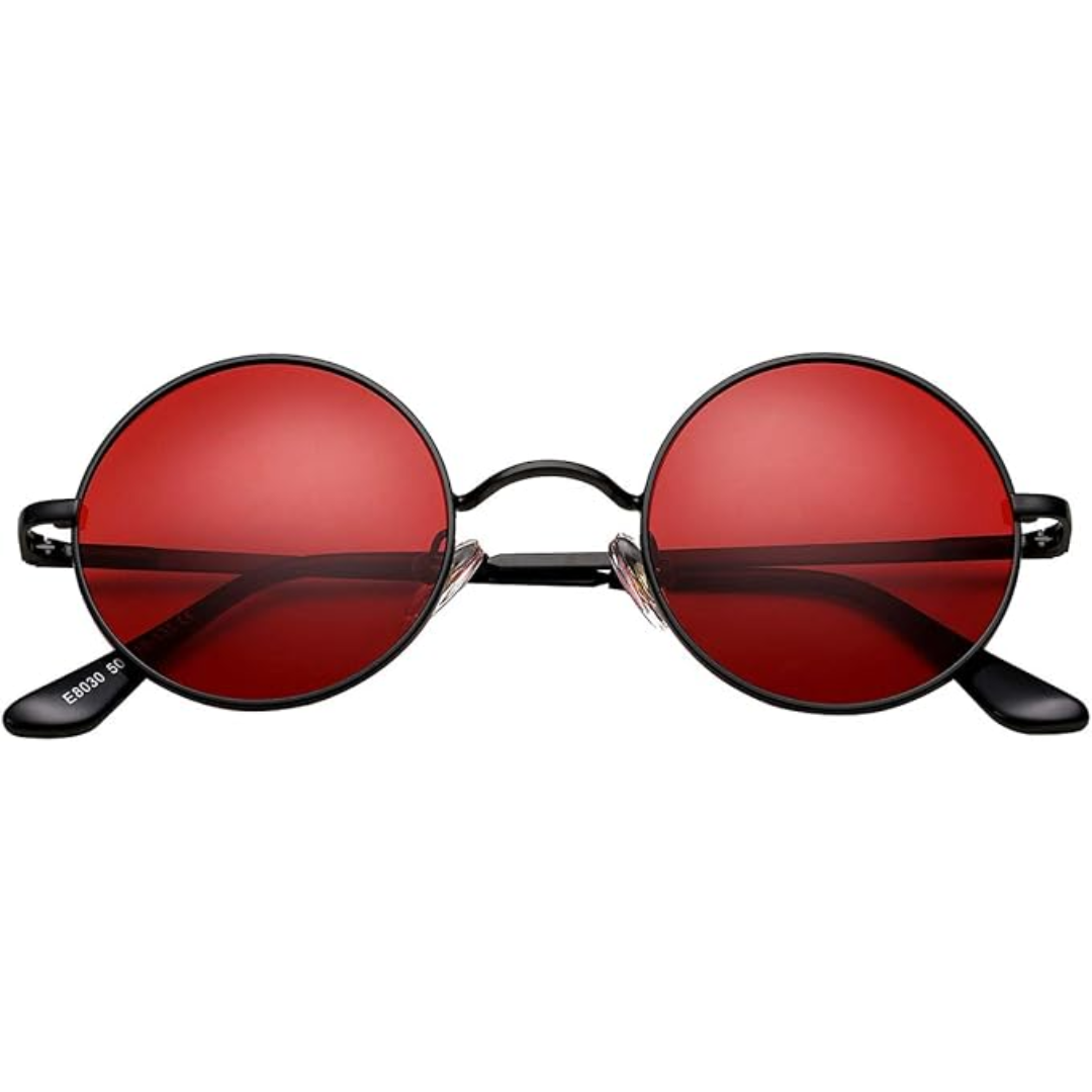 Runde polarisierte Retro-Sonnenbrille