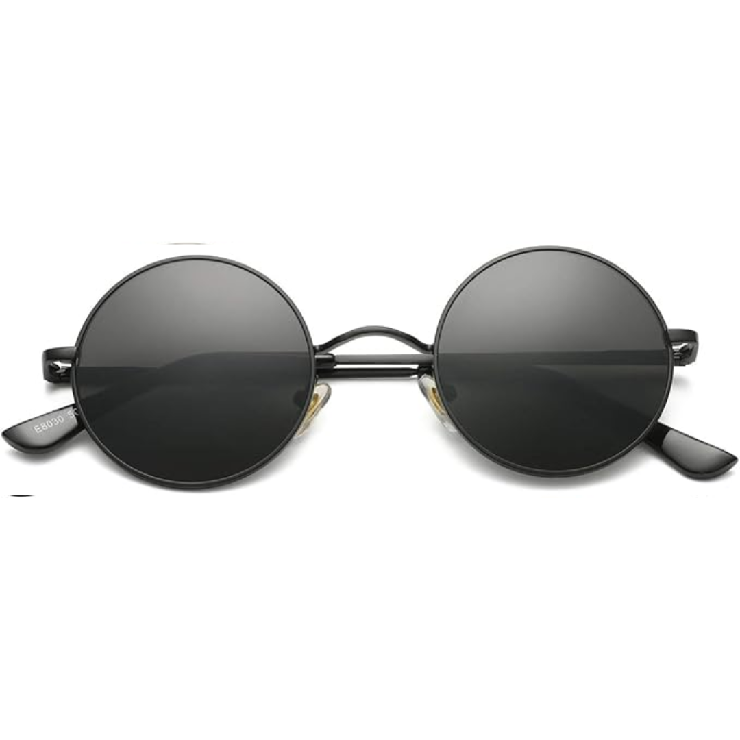 Runde polarisierte Retro-Sonnenbrille