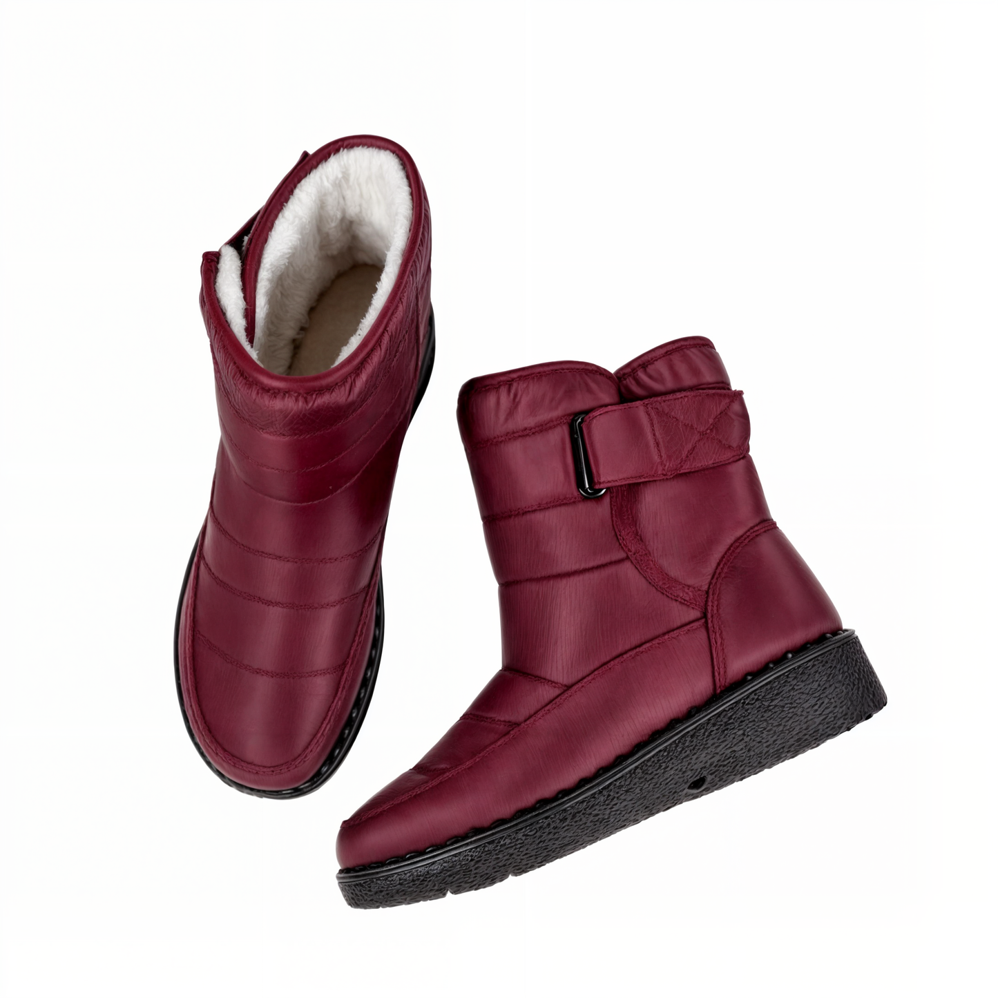 Rutschfeste wasserdichte Schneestiefel für Damen