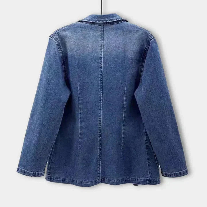 Schicke Jeansjacke mit taillierter Passform
