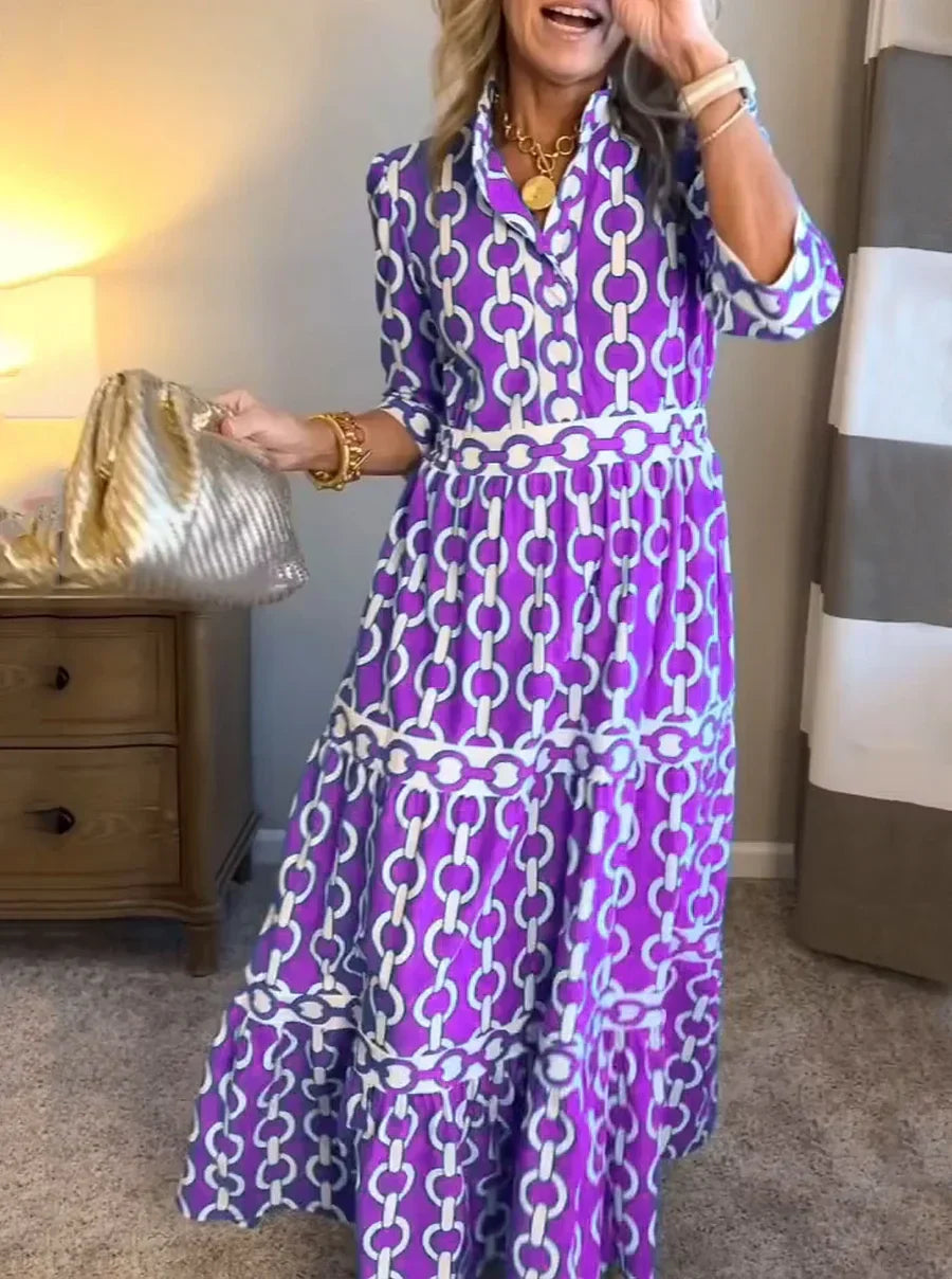 Schickes Maxikleid für elegante Tageslooks
