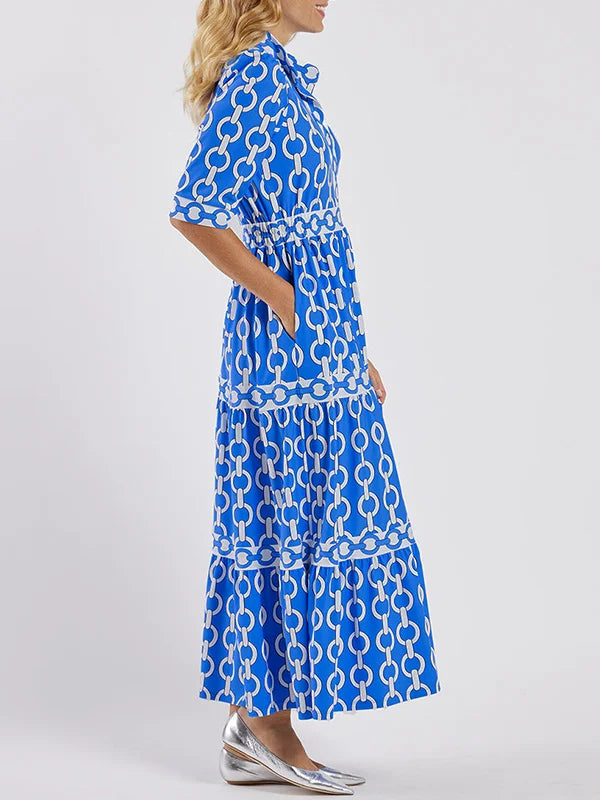 Schickes Maxikleid für elegante Tageslooks