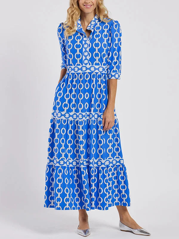 Schickes Maxikleid für elegante Tageslooks