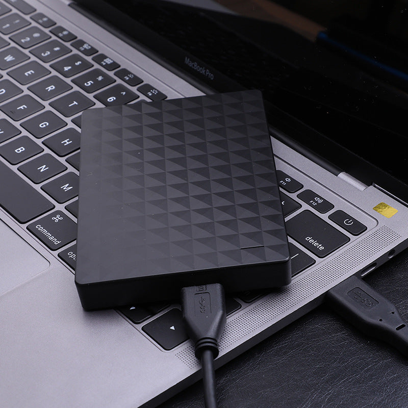 Schlanke externe Festplatte – 10 TB, USB 3.0, strukturiert
