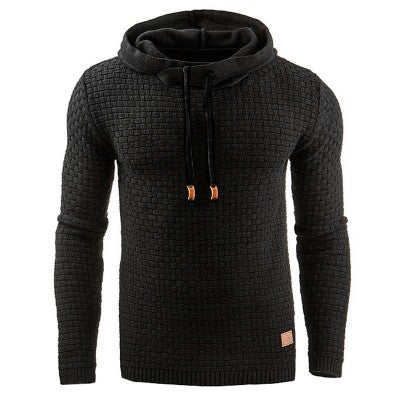 Schmal geschnittener Winter-Hoodie für Herren