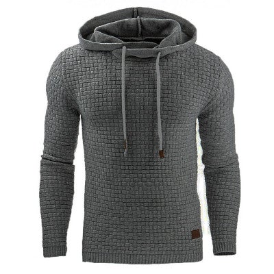 Schmal geschnittener Winter-Hoodie für Herren