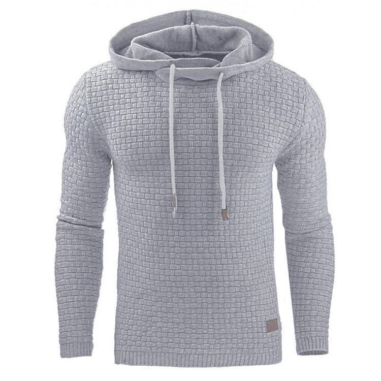 Schmal geschnittener Winter-Hoodie für Herren