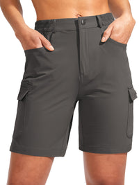 Schnelltrocknende Damen-Cargoshorts – Komfortabel und funktionell für Wandern und Abenteuer