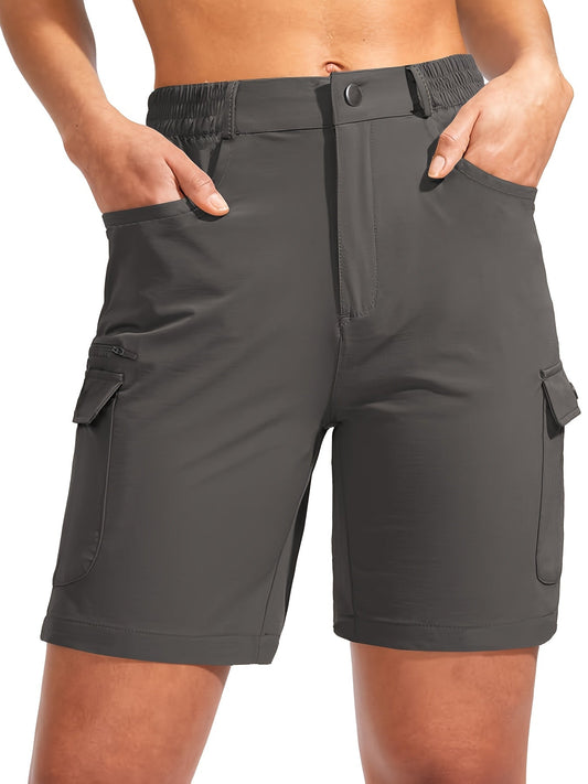 Schnelltrocknende Damen-Cargoshorts – Komfortabel und funktionell für Wandern und Abenteuer