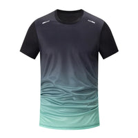 Schnelltrocknendes Herren-T-Shirt mit Farbverlauf
