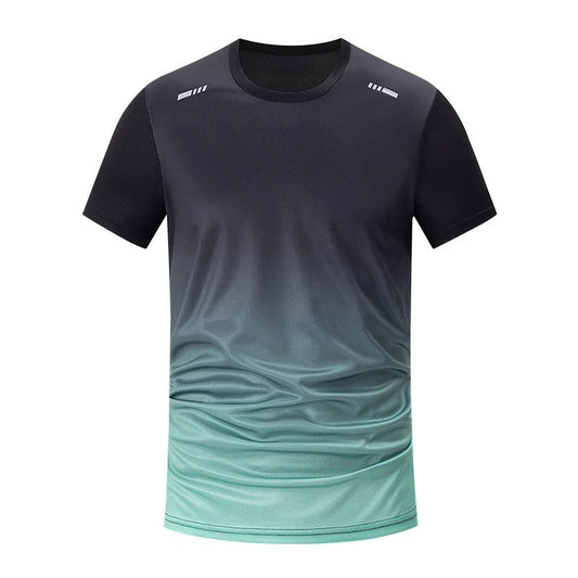 Schnelltrocknendes Herren-T-Shirt mit Farbverlauf