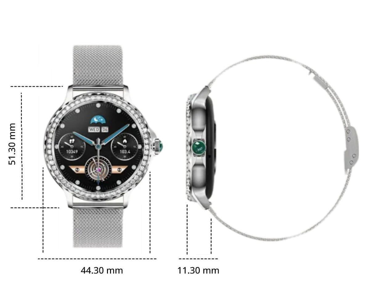 Schöne Multifunktions-Smartwatch für Damen