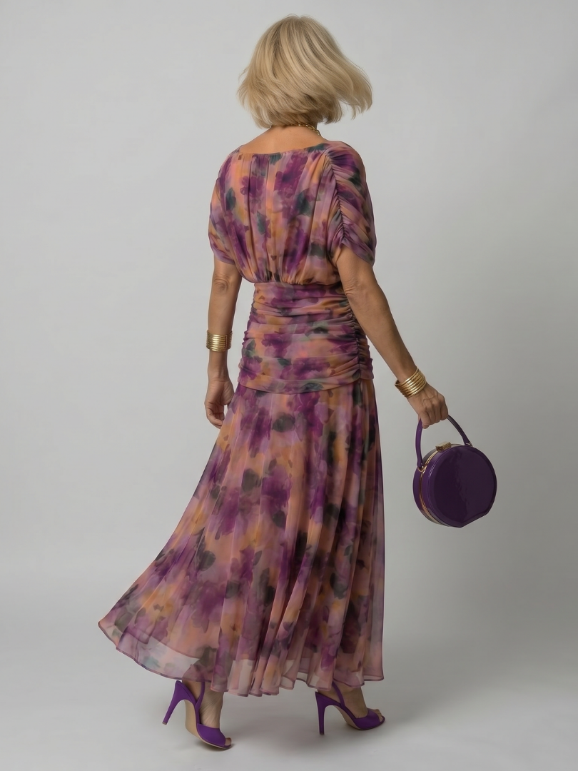 Schulterfreies Maxikleid für Damen
