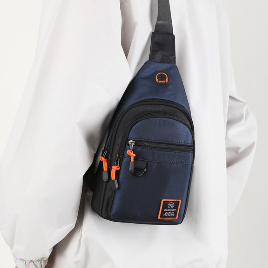 Schultertasche – Wasserdichte Crossbody-Tasche mit mehreren Fächern