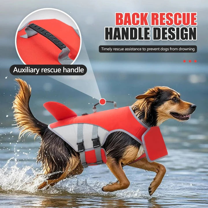 Schwimmweste für Hunde mit Auftriebshilfe