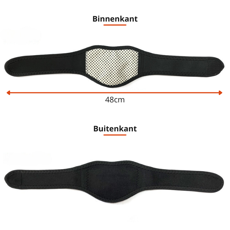 Selbstwärmende Magnet-Nackenbandage