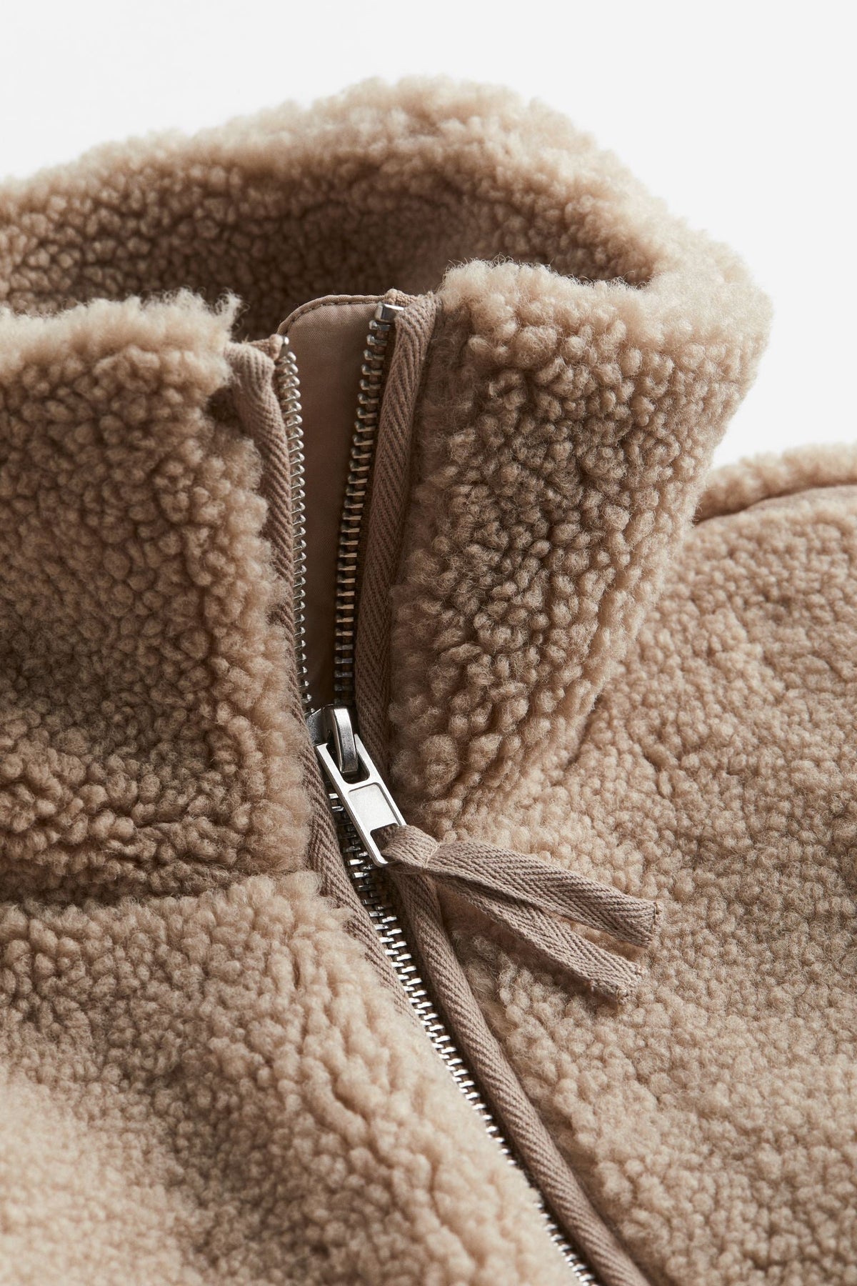 Sherpa-Winter-Teddyjacke für Damen
