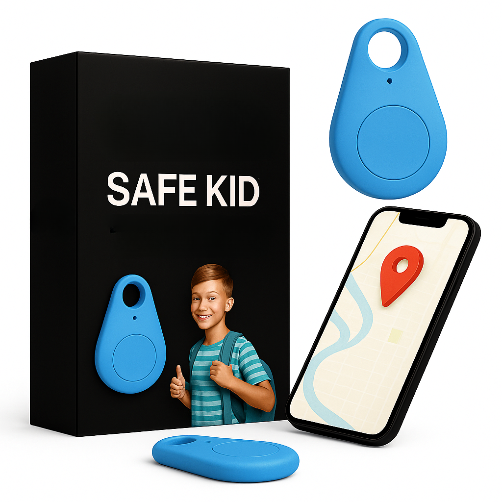 Sicherer Kinder-GPS-Tracker: Live-Ortung & SOS-Alarm