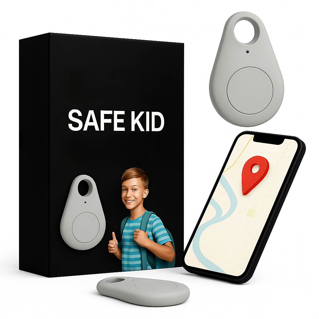 Sicherer Kinder-GPS-Tracker: Live-Ortung & SOS-Alarm