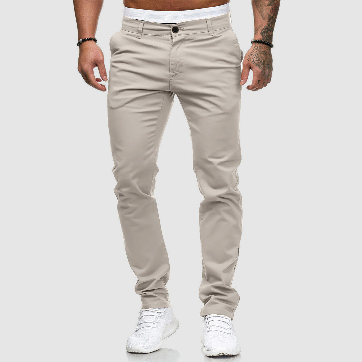 Slim-Fit-Chinohose für Herren