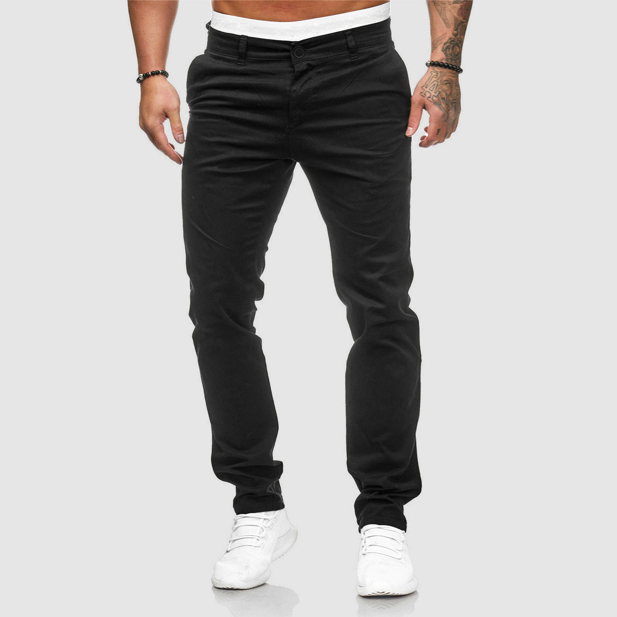 Slim-Fit-Chinohose für Herren