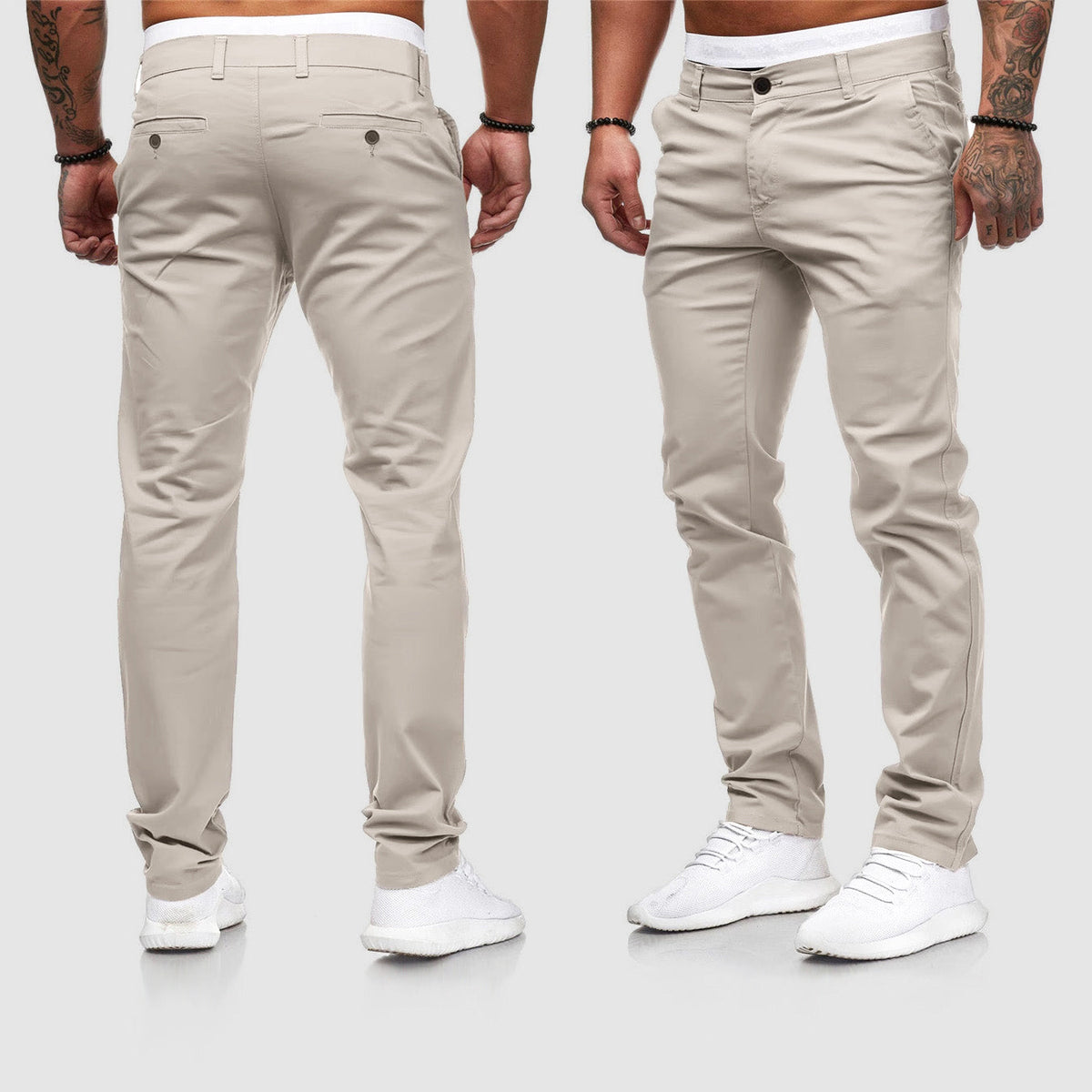 Slim-Fit-Chinohose für Herren