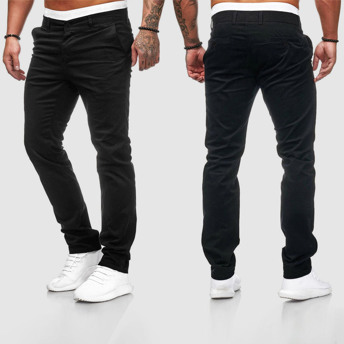Slim-Fit-Chinohose für Herren