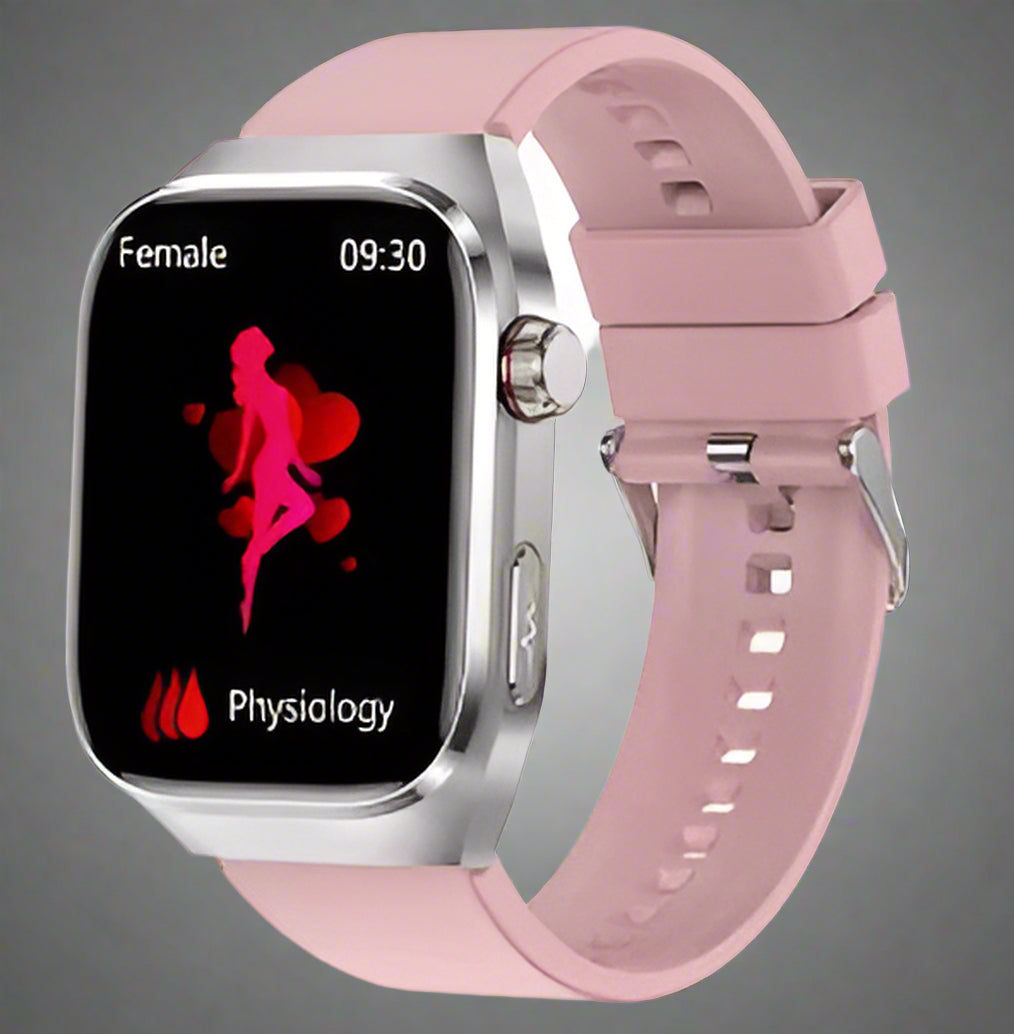 Smartwatch mit Blutzuckermessung, EKG, Harnsäurefunktion und Bluetooth