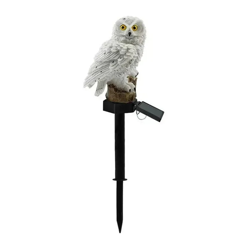 Solar-Gartenstecker Eule